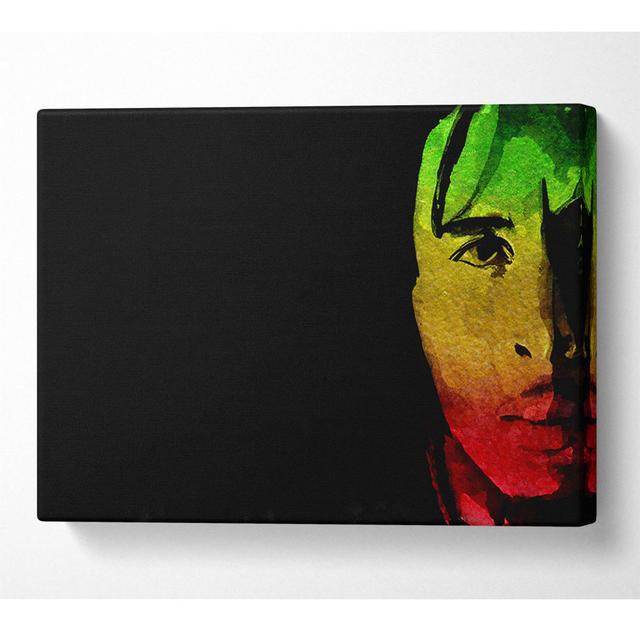 Bob Marley Legend - Wrapped Canvas Art Prints Rosalind Wheeler Size: 50.8cm H x 81.3cm W x 10cm D on Productcaster.