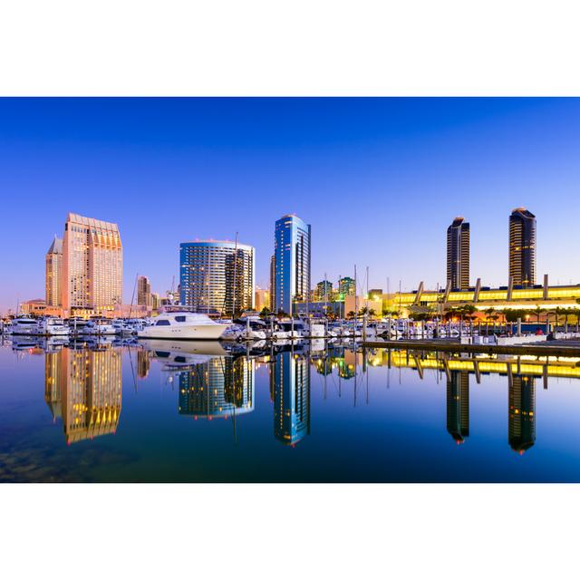 Maillard San Diego Marina by SeanPavonePhoto - Wrapped Canvas Photograph 17 Stories Size: 51cm H x 76cm W x 3.8cm D on Productcaster.