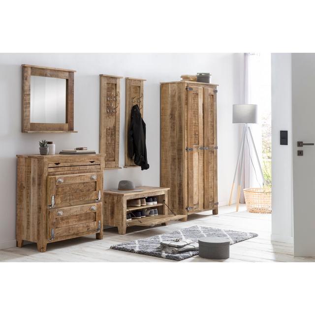 Ottomar Wall Mounted Coat Rack Union Rustic on Productcaster.