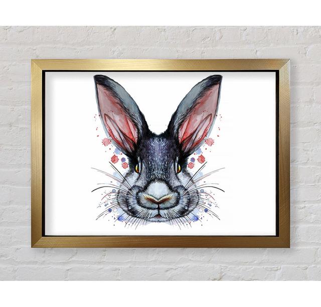 Pink Rabbit Ears Framed Print August Grove Size: 84.1cm H x 118.9cm W on Productcaster.