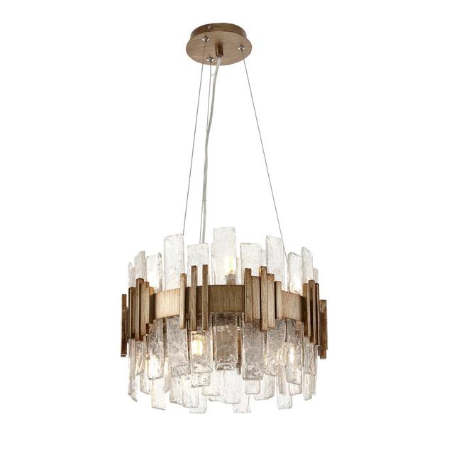 Lief 10-Light Crystal Chandelier Bloomsbury Market on Productcaster.