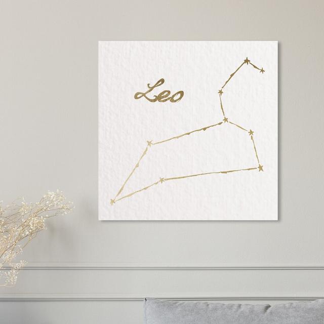 Leo Forever - No Frame Print on Canvas East Urban Home Size: 76.2 cm H x 76.2 cm W x 3.8 cm D on Productcaster.