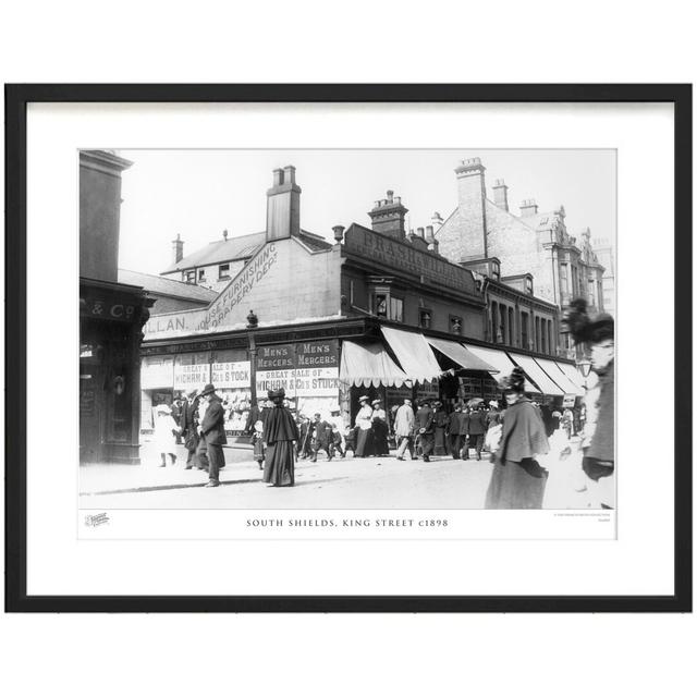 South Shields, King Street C1898 by Francis Frith - Single Picture Frame Print The Francis Frith Collection Size: 28cm H x 36cm W x 2.3cm D on Productcaster.