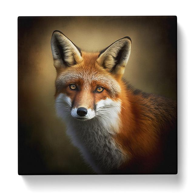 Fox Photograph No.2 - Art Prints Alpen Home Size: 35cm H x 35cm W x 3cm D on Productcaster.