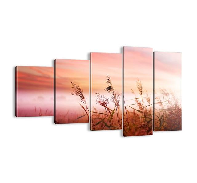 Kites, Dandelions, Wind - 5 Piece Unframed Photograph Print Set on Canvas Brayden Studio Size: 60cm H x 100cm W x 1.8cm D on Productcaster.