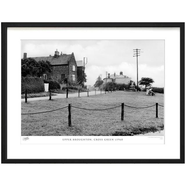 Upper Broughton, Cross Green C1960 - Single Picture Frame Print The Francis Frith Collection Size: 63.3cm H x 83.5cm W x 2.3cm D on Productcaster.