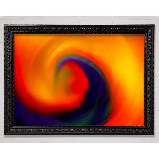 Hurricane Rainbow Framed Print Bright Star Size: 59.7cm H x 84.1cm W on Productcaster.