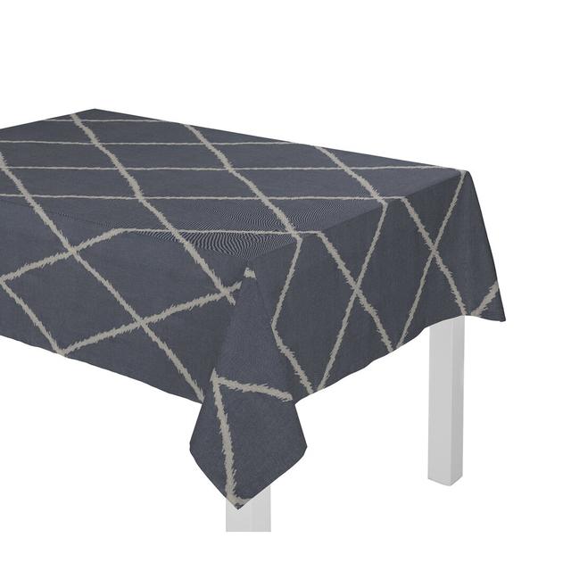 Beeman Tablecloth Brambly Cottage Colour: Dark blue, Size: 130cm W x 220cm L on Productcaster.