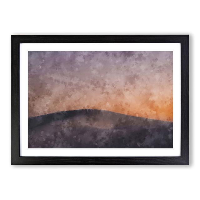 White Sand Desert - Picture Frame Painting East Urban Home Frame Option: Black Framed, Size: 48cm H x 65cm W x 2cm D on Productcaster.