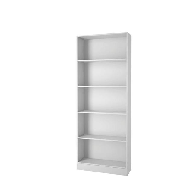 Brattleboro Bookcase Ebern Designs Colour: White on Productcaster.