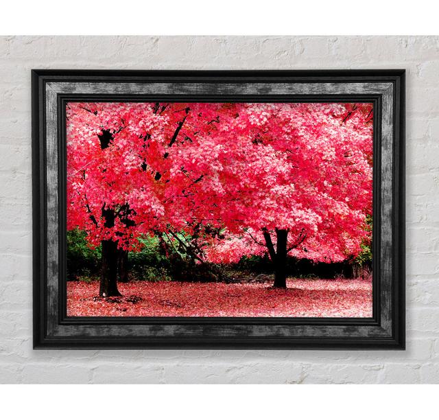 Pink Tree Heaven - Single Picture Frame Art Prints Bright Star Size: 100cm H x 141.4cm W x 8cm D on Productcaster.