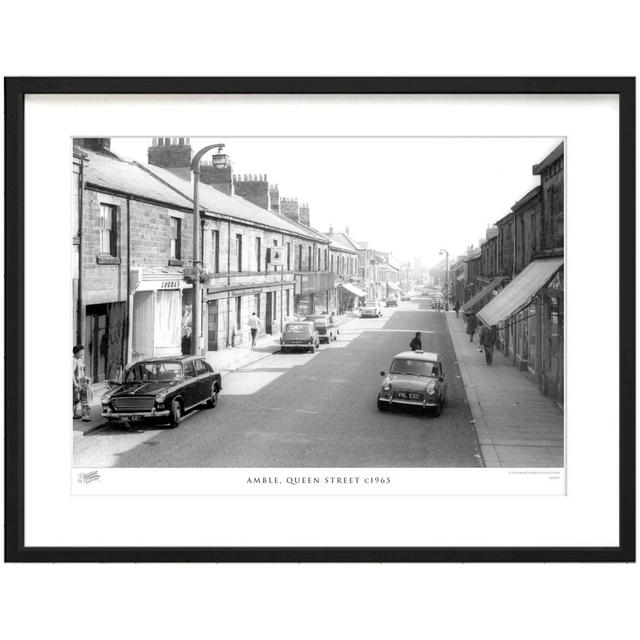 'Amble, Queen Street C1965' - Picture Frame Photograph Print on Paper The Francis Frith Collection Size: 60cm H x 80cm W x 2.3cm D on Productcaster.