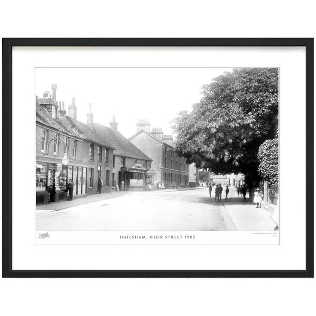 'Hailsham, High Street 1902' by Francis Frith - Picture Frame Photograph Print on Paper The Francis Frith Collection Size: 45cm H x 60cm W x 2.3cm D on Productcaster.