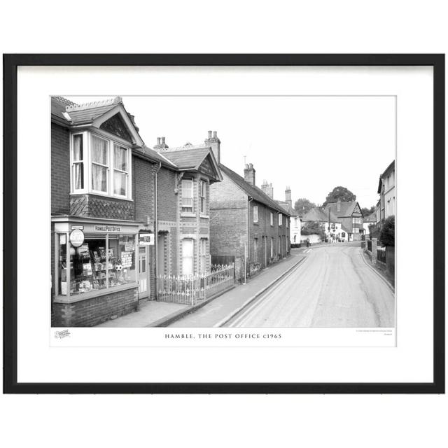 'Hamble, the Post Office C1965' by Francis Frith - Picture Frame Photograph Print on Paper The Francis Frith Collection Size: 40cm H x 50cm W x 2.3cm on Productcaster.