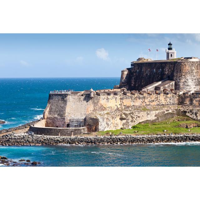 El Morro Castle - Wrapped Canvas Photograph 17 Stories Size: 61cm H x 91cm W on Productcaster.