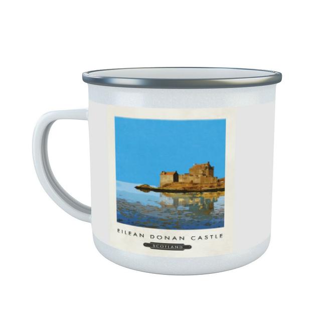 Celina Eileen Donan Castle Enamel Mug Happy Larry on Productcaster.