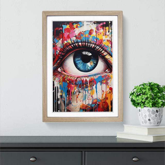 XYZ-FRM-V1223-3036 Single Picture Frame Art Prints on Wood Marlow Home Co. Size: 64cm H x 46cm W x 2cm D, Frame Colour: Oak on Productcaster.