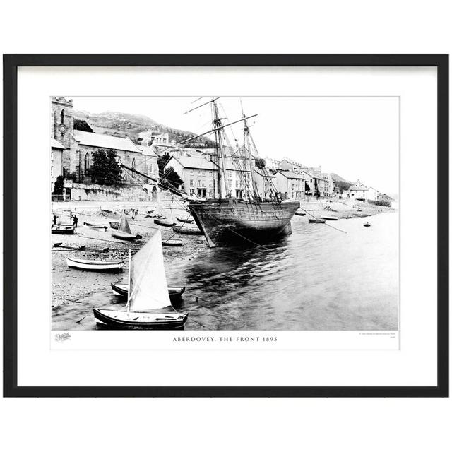 'Aberdovey, the Front 1895' - Picture Frame Photograph Print on Paper The Francis Frith Collection Size: 60cm H x 80cm W x 2.3cm D on Productcaster.