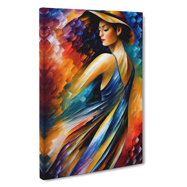 Portrait Of A Woman No.3 - Wrapped Canvas Print Rosdorf Park Size: 60cm H x 40cm W x 3cm D on Productcaster.