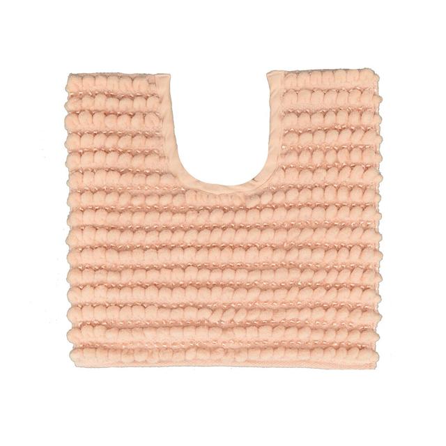 Moonya U-Shaped Pedestal Mat Brambly Cottage Colour: Blush on Productcaster.