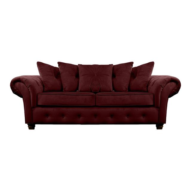 Lila 2 Seater Chesterfield Sofa Mercer41 Upholstery Colour: Purple on Productcaster.