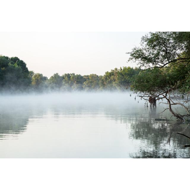 River - Wrapped Canvas Photograph Union Rustic Size: 81cm H x 122cm W x 3.8cm D on Productcaster.