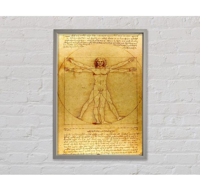 The Da Vinci Code - Einzelner Bilderrahmen Kunstdrucke auf Leinwand Marlow Home Co. Größe: 141,4 cm H x 100 cm B on Productcaster.