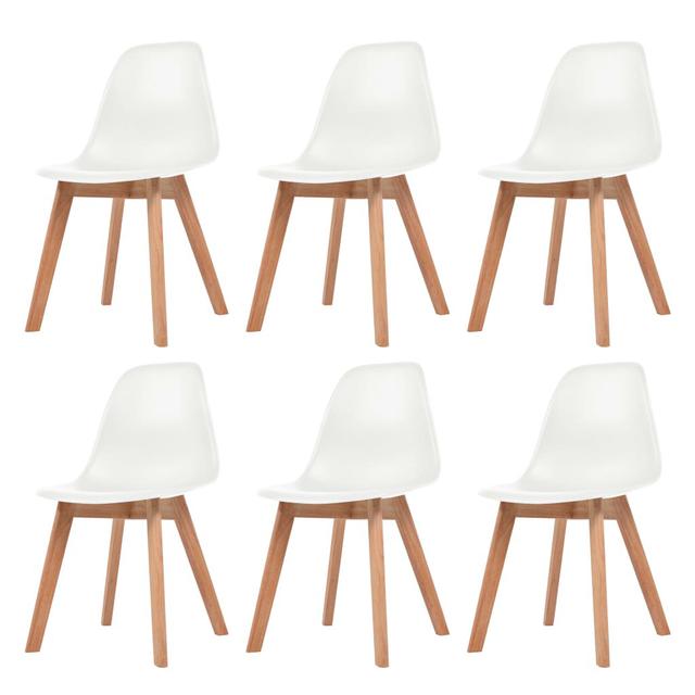 Belvedere Dining Chair (Set of 4) Mikado Living Colour: White on Productcaster.