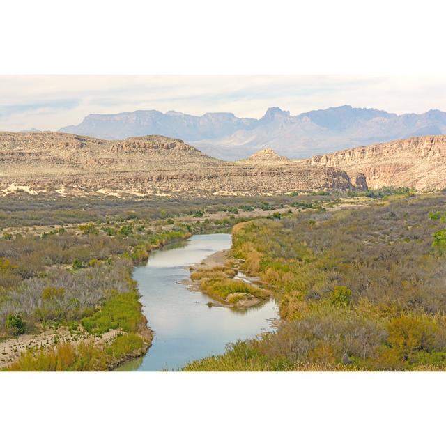 Regis Meandering River by Wildnerdpix - Wrapped Canvas Photograph Alpen Home Size: 30cm H x 46cm W x 3.8cm D on Productcaster.