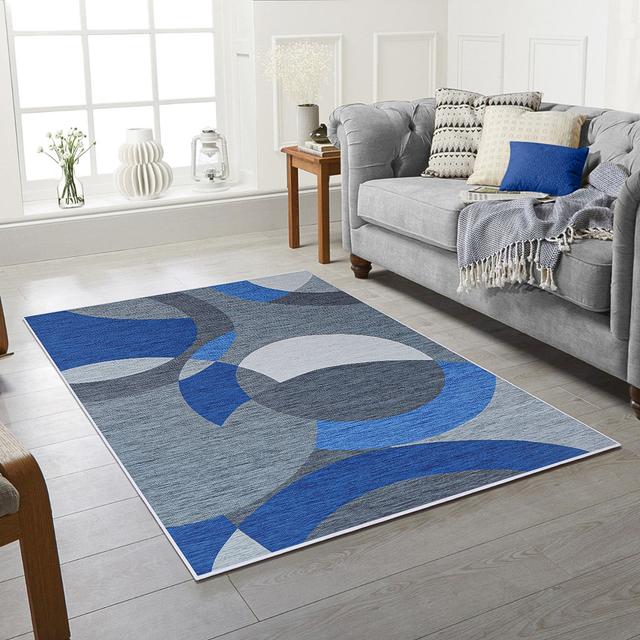 Fiarmont Navy Area Rug Metro Lane Rug Size: Rectangle 160 x 230cm on Productcaster.