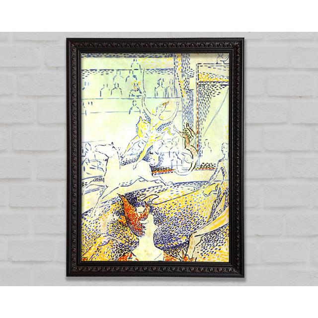 Seurat Sketch Of The Circus - Print Bright Star Size: 42cm H x 29.7cm W x 3cm D on Productcaster.