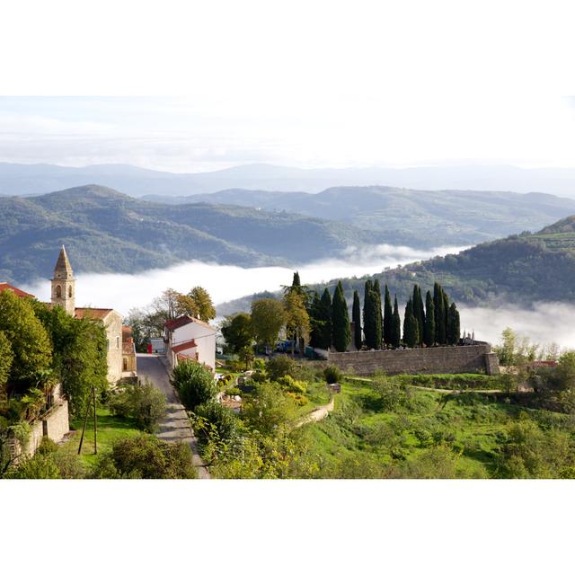 Motovun, Croatia by Katyenka - Wrapped Canvas Print Alpen Home Size: 51cm H x 76cm W on Productcaster.