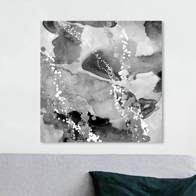 'Even More Love Silver' Painting on Wrapped Canvas East Urban Home Size: 76.2 cm H x 76.2 cm W x 3.8 cm D on Productcaster.