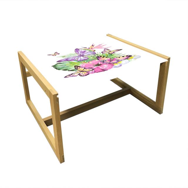 Jakobsen Sled Coffee Table East Urban Home Size: 62cm H x 74cm W x 40cm D on Productcaster.