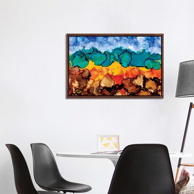 Autumn Terrain I by Regina Moore - Gallery-Wrapped Canvas Giclée on Canvas Lark Manor Size: 66.04cm H x 101.6cm W x 3.81cm D, Format: Classic Wood Flo on Productcaster.