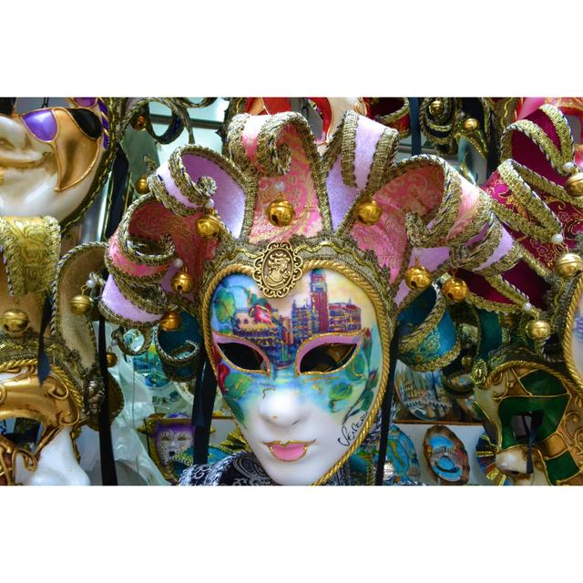 Venice Carnival by MariaMarcone - Wrapped Canvas Print The Seasonal Aisle Size: 61cm H x 91cm W on Productcaster.