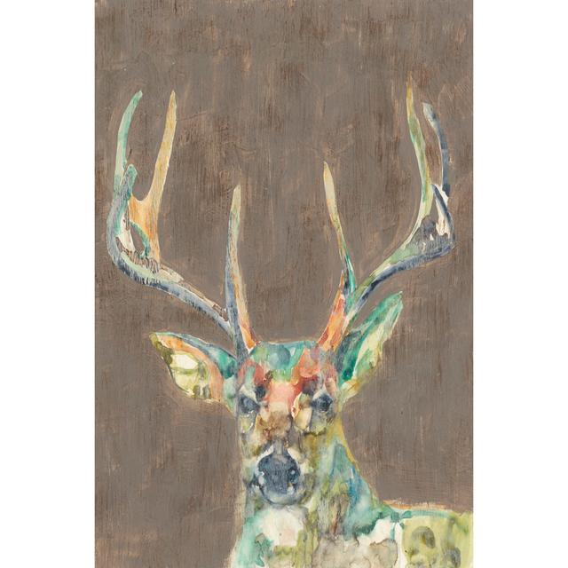 Rustic Wildlife I by Jennifer Goldberger - Wrapped Canvas Painting Union Rustic Size: 122cm H x 81cm W x 3.8cm D on Productcaster.