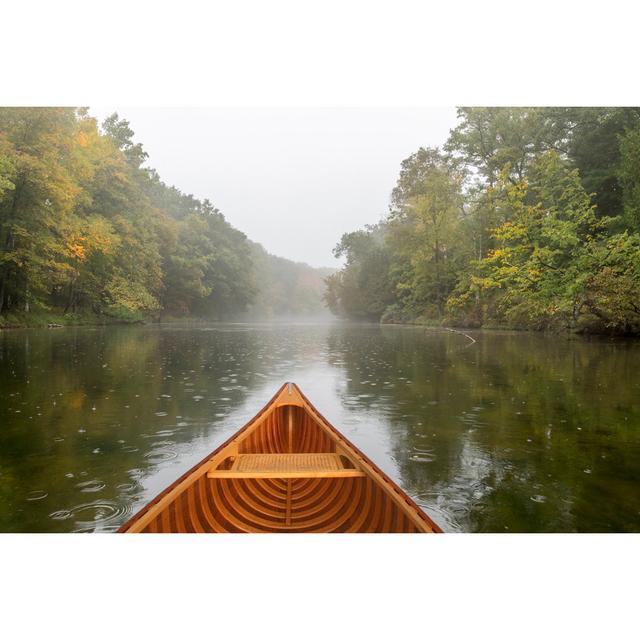 Cedar Canoe Union Rustic Size: 51cm H x 76cm W x 3.8cm D on Productcaster.