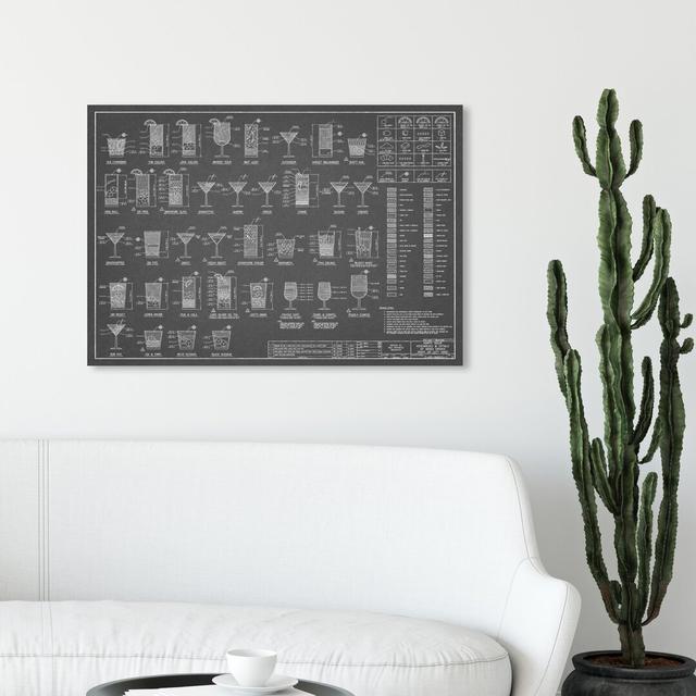 'Happy Hour Night' Graphic Art on Wrapped Canvas East Urban Home Size: 50.8 cm H x 76.2 cm W on Productcaster.