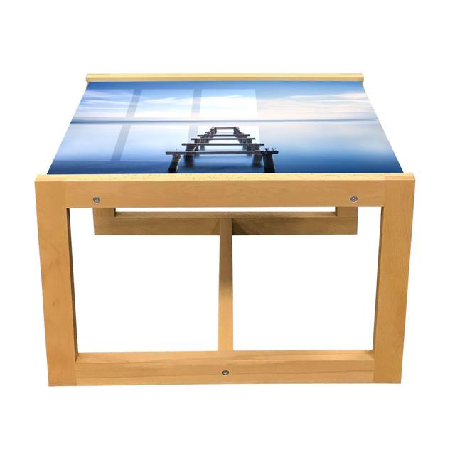 Jakori Sled Coffee Table East Urban Home Size: 62cm H x 46cm W x 40cm D on Productcaster.