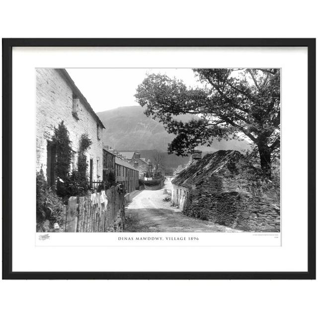 Dinas Mawddwy, Village 1896 - Single Picture Frame Print The Francis Frith Collection Size: 60cm H x 80cm W x 2.3cm D on Productcaster.