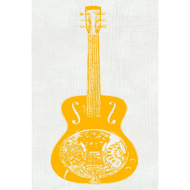 Guitar Collector IV by Kevin Wade Inge - Wrapped Canvas Print Rosalind Wheeler Size: 76cm H x 51cm W on Productcaster.