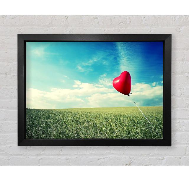 Alone Heart Flying - Print Bright Star Size: 59.7cm H x 84.1cm W x 3.4cm D on Productcaster.