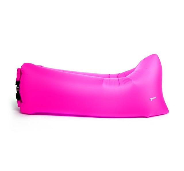 Air Bean Bag Lounger Roomox Upholstery Colour: Pink on Productcaster.