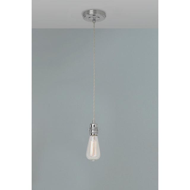 Grier Pendant Fitting Chain Borough Wharf Finish: Chrome on Productcaster.