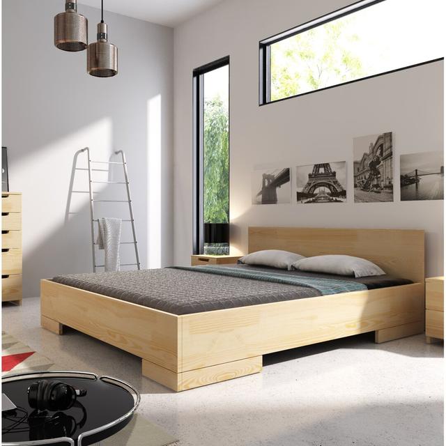 Ventura Bed Frame Natur Pur Size: 120 x 220 cm on Productcaster.