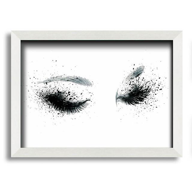 Pyburn Eyes That Flutter - Single Picture Frame Art Prints Fairmont Park Size: 42cm H x 59.7cm W x 10cm D on Productcaster.