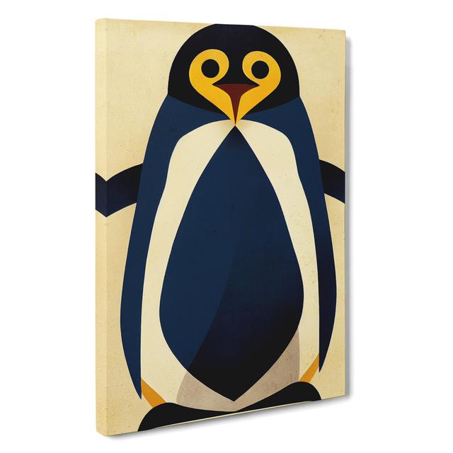 Penguin Abstract Art No.3 House of Hampton Size: 76cm H x 50cm W x 3cm D on Productcaster.