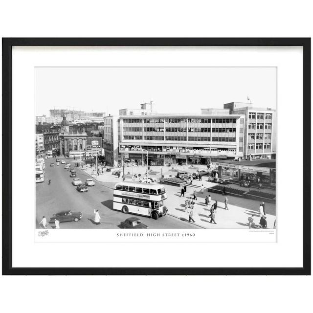 Sheffield, High Street C1960 by Francis Frith - Single Picture Frame Print The Francis Frith Collection Size: 45cm H x 60cm W x 2.3cm D on Productcaster.