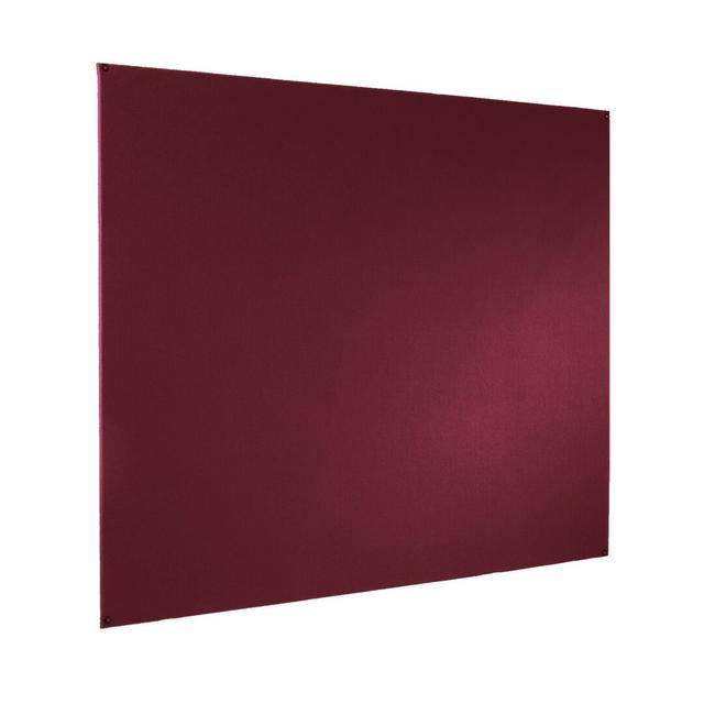 Wall Mounted Bulletin Board Symple Stuff Size: 120 cm H x 180 cm W, Colour: Burgundy on Productcaster.